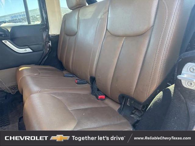 used 2013 Jeep Wrangler Unlimited car, priced at $16,687