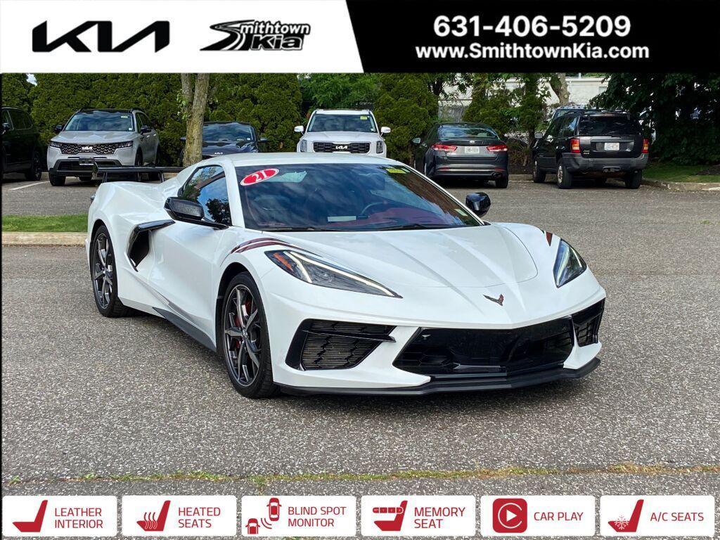 used 2021 Chevrolet Corvette car, priced at $77,996