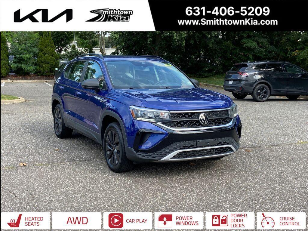 used 2022 Volkswagen Taos car, priced at $18,966