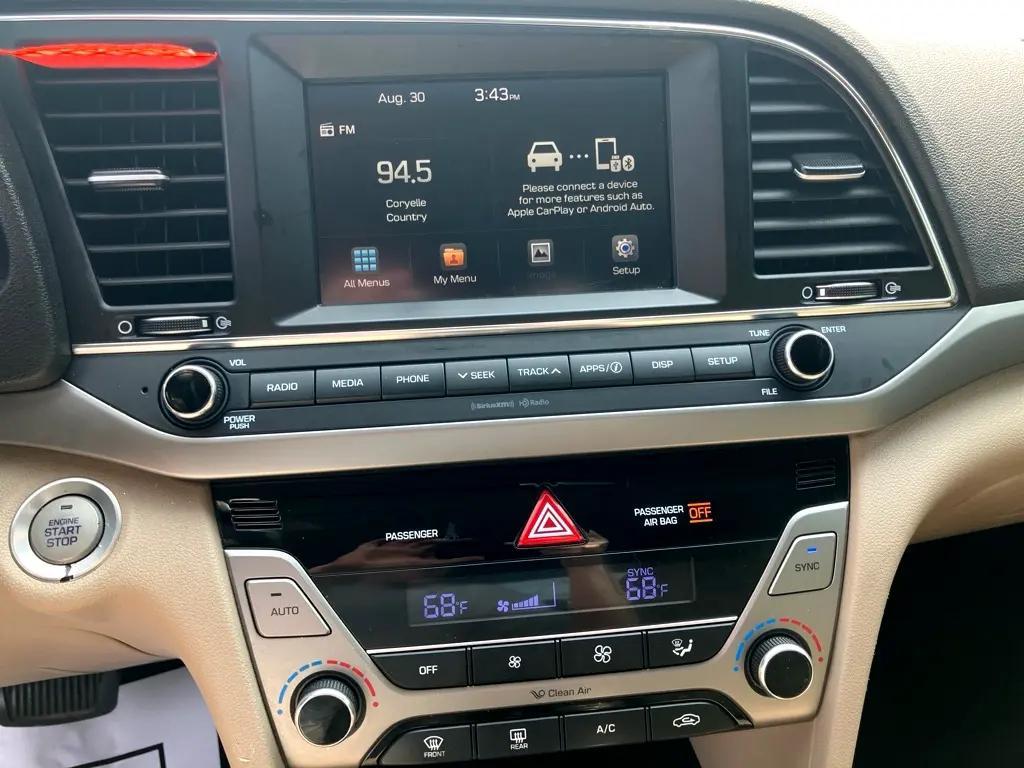 used 2017 Hyundai Elantra car, priced at $8,750