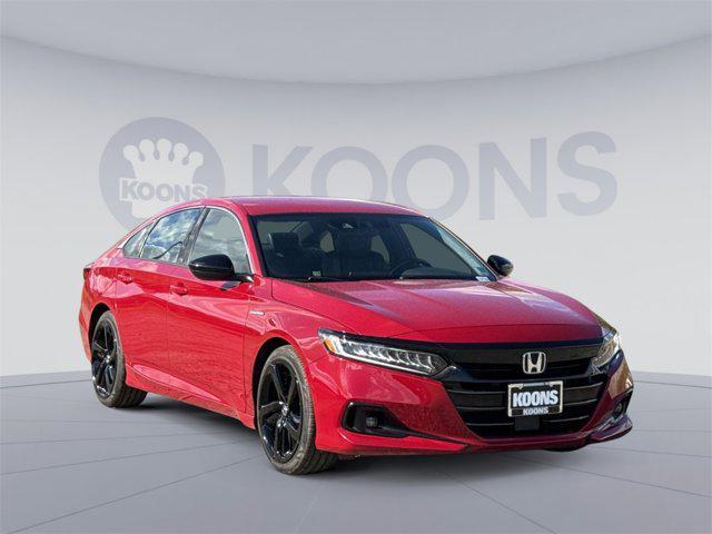 used 2022 Honda Accord Hybrid car, priced at $20,500