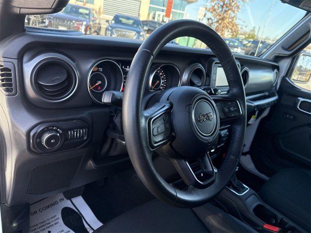 used 2021 Jeep Wrangler car, priced at $25,500