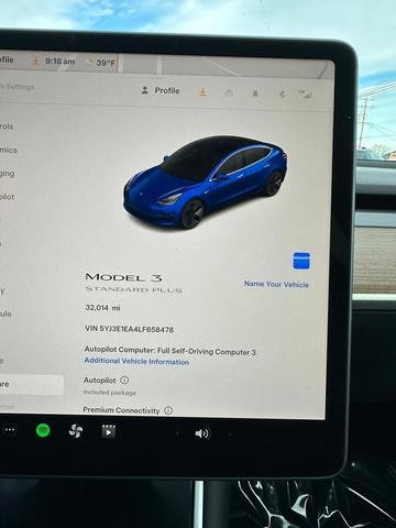 used 2020 Tesla Model 3 car, priced at $23,500