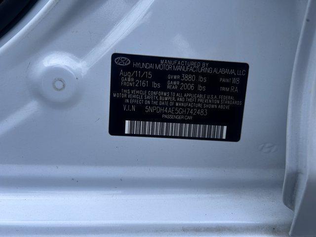 used 2016 Hyundai Elantra car, priced at $10,900