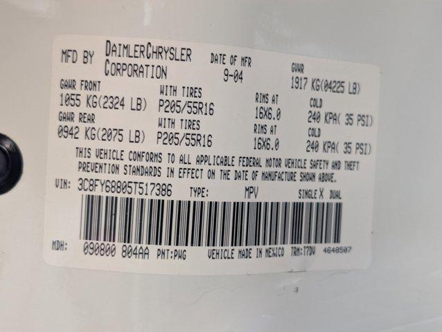 used 2005 Chrysler PT Cruiser car, priced at $6,767