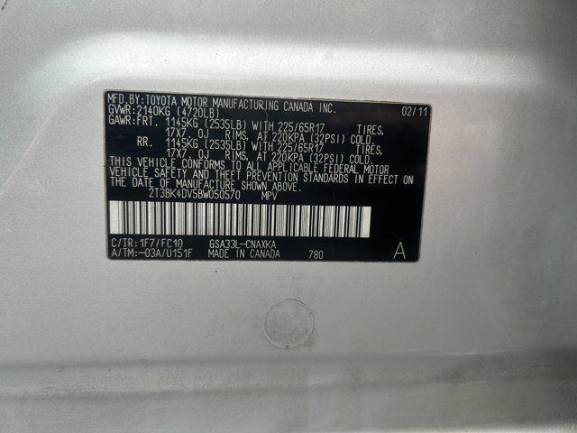 used 2011 Toyota RAV4 car, priced at $13,500