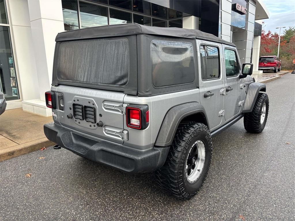 used 2018 Jeep Wrangler Unlimited car, priced at $20,850