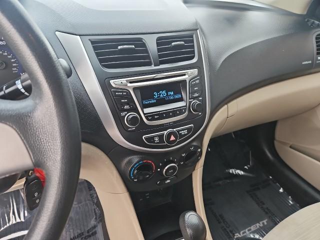 used 2016 Hyundai Accent car, priced at $8,995