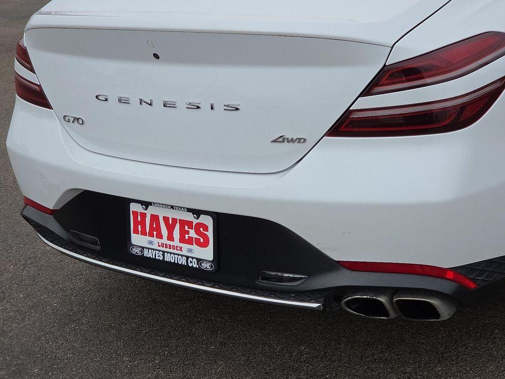 used 2023 Genesis G70 car, priced at $28,990