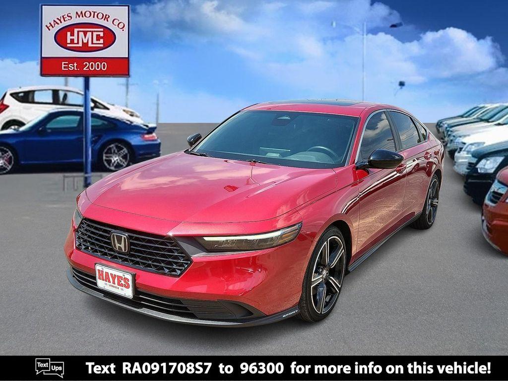 used 2024 Honda Accord Hybrid car, priced at $30,990