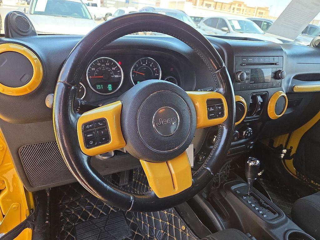 used 2011 Jeep Wrangler Unlimited car, priced at $16,995