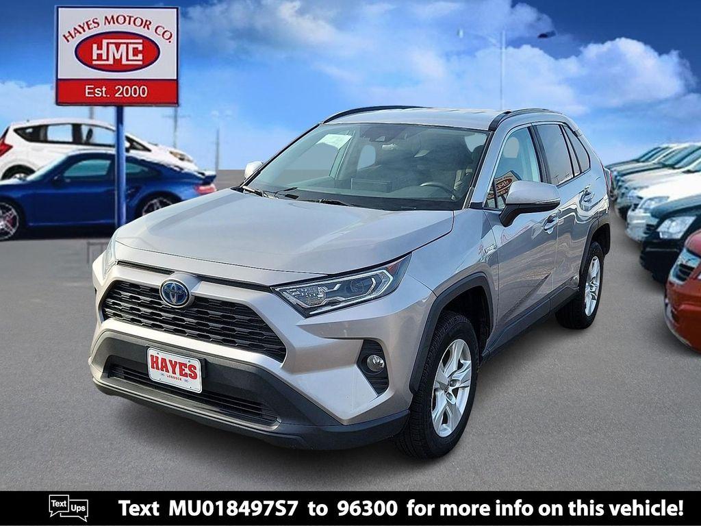 used 2021 Toyota RAV4 Hybrid car, priced at $25,690
