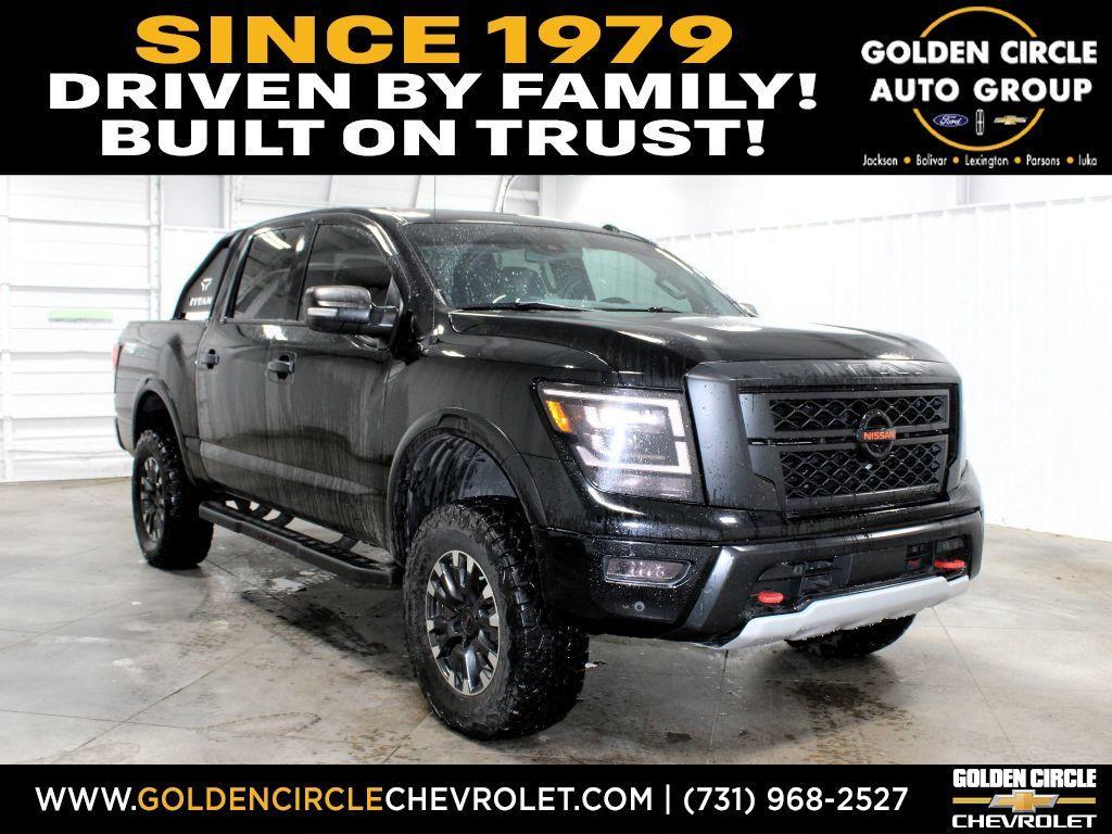 used 2021 Nissan Titan car, priced at $33,118