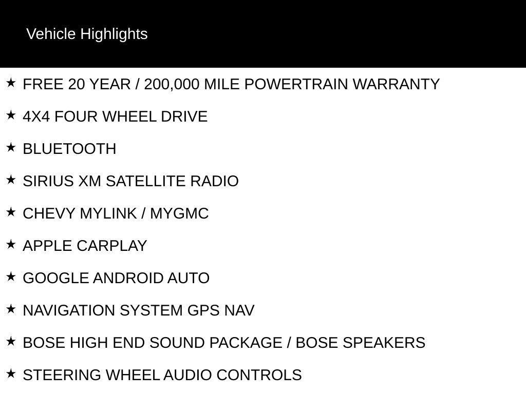 new 2026 Chevrolet Tahoe car, priced at $93,678