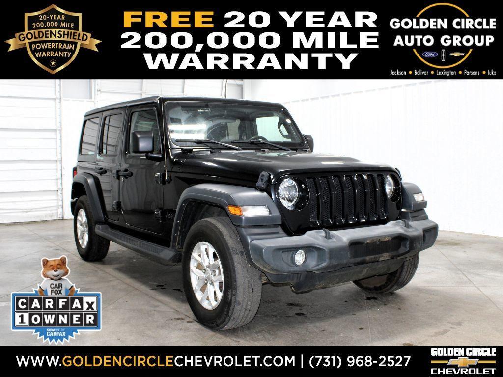 used 2023 Jeep Wrangler car, priced at $29,848