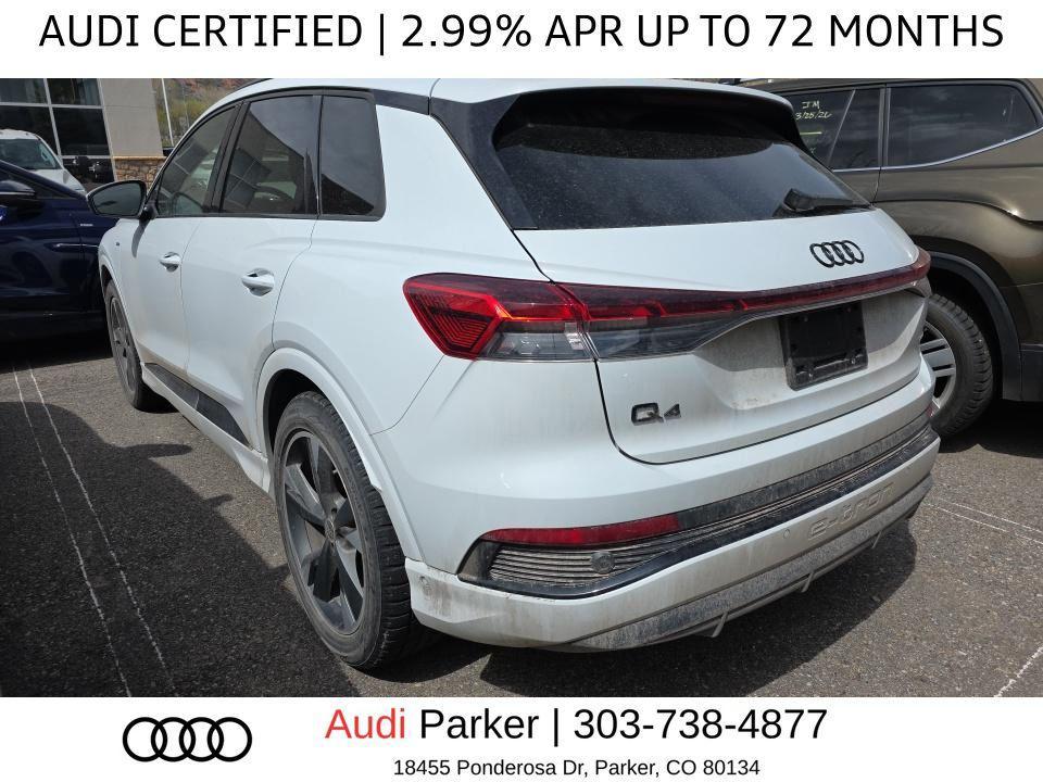 used 2024 Audi Q4 e-tron car, priced at $36,701