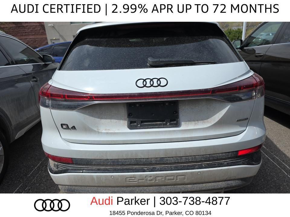 used 2024 Audi Q4 e-tron car, priced at $36,701