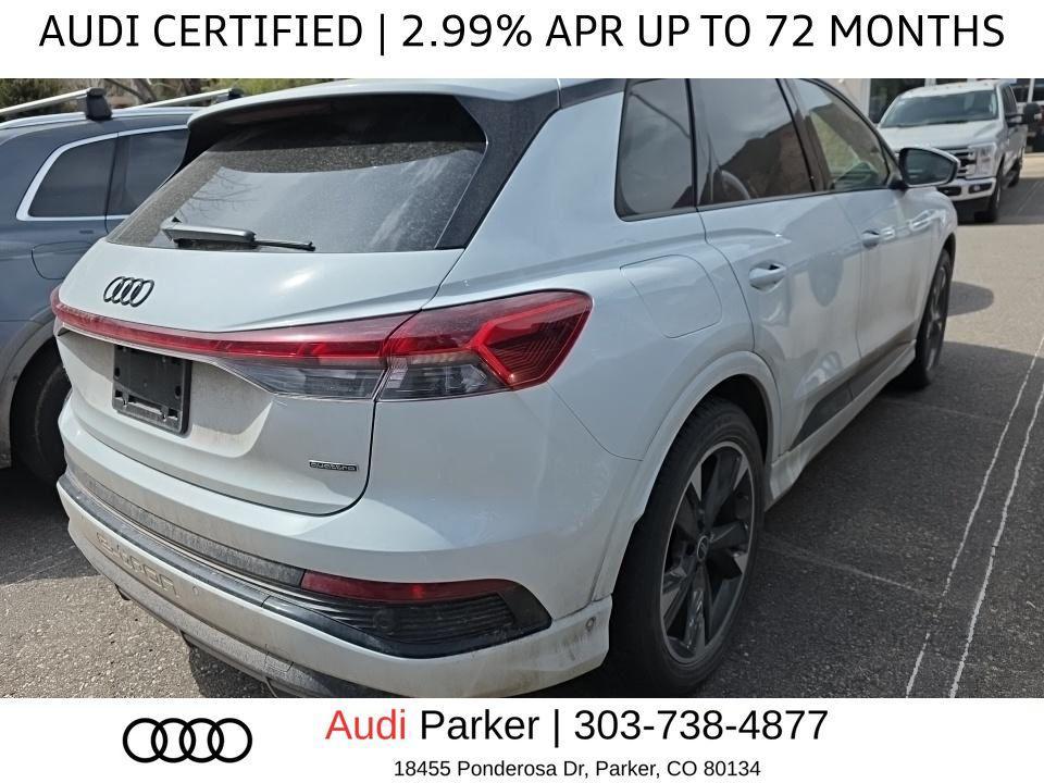 used 2024 Audi Q4 e-tron car, priced at $36,701
