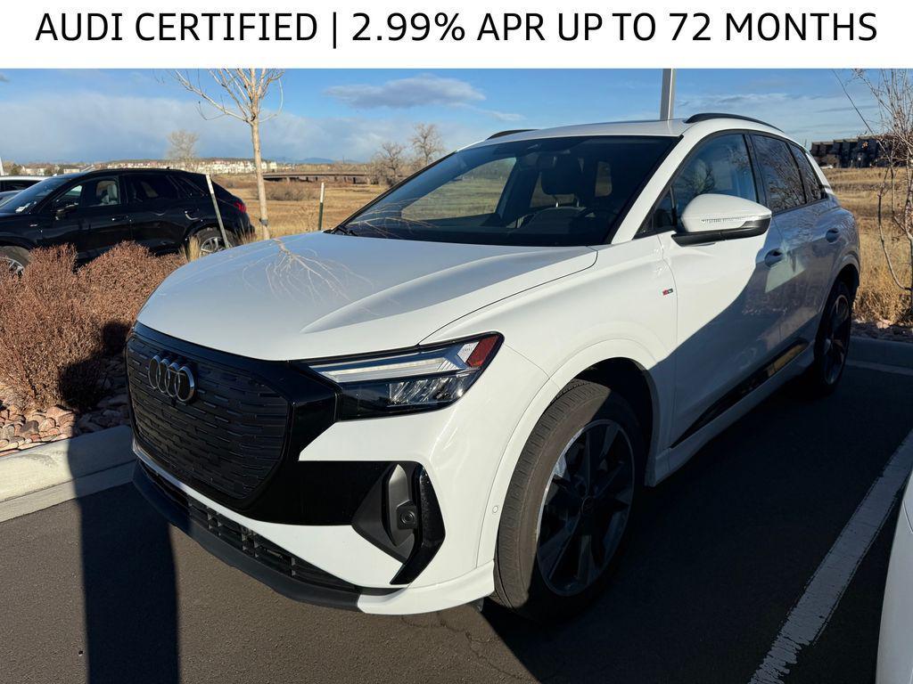 used 2024 Audi Q4 e-tron car, priced at $32,901