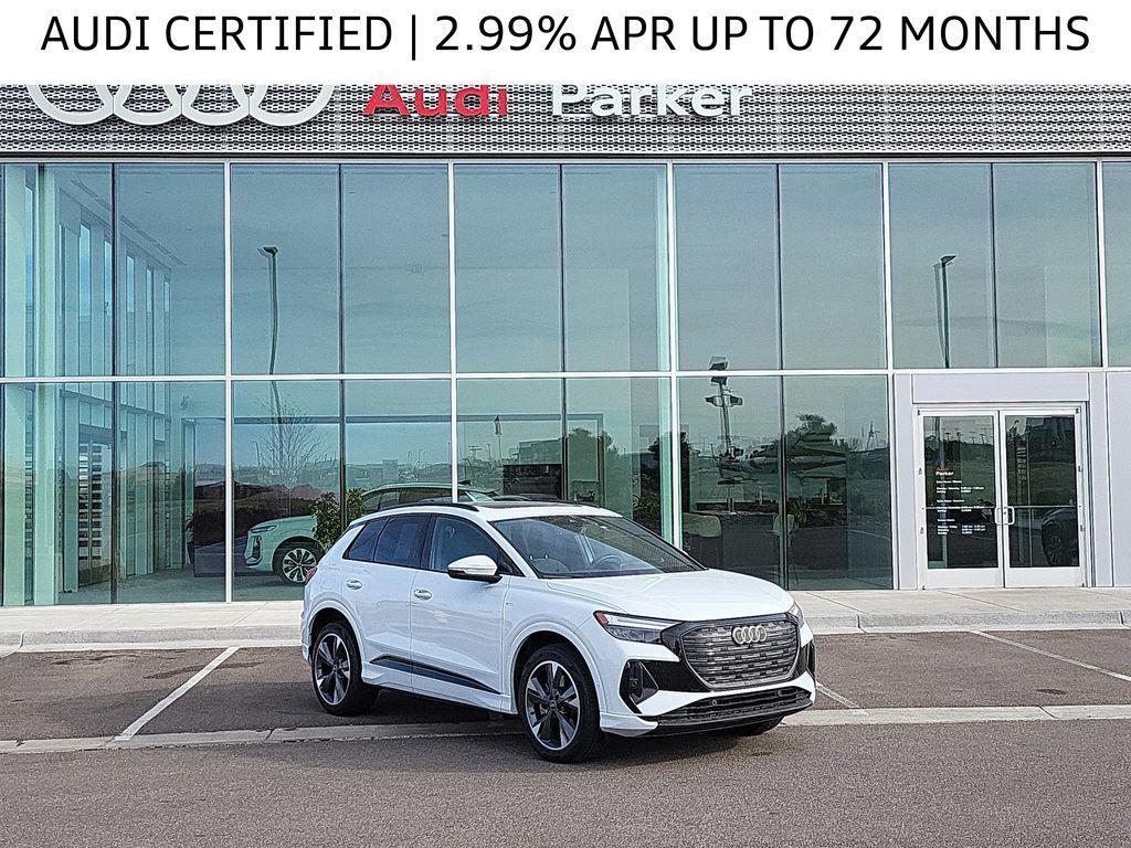 used 2024 Audi Q4 e-tron car, priced at $31,501
