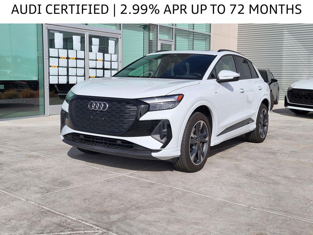 used 2024 Audi Q4 e-tron car, priced at $31,201