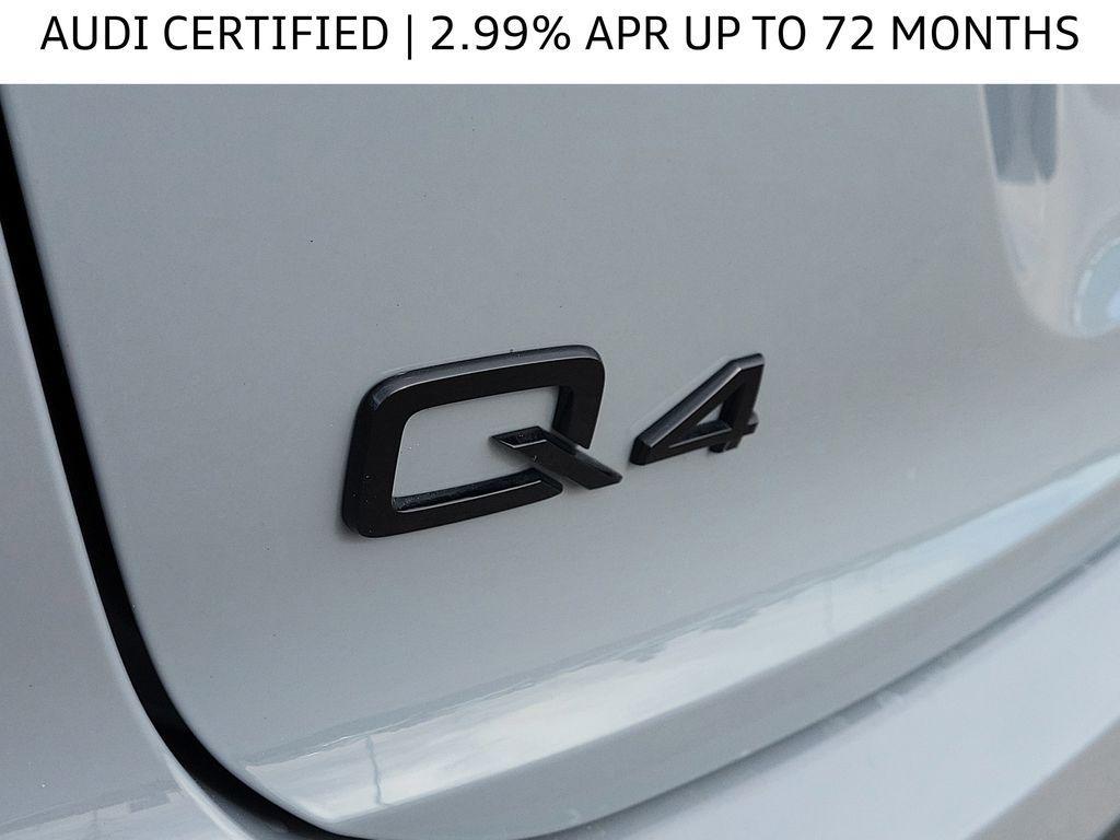 used 2024 Audi Q4 e-tron car, priced at $29,201