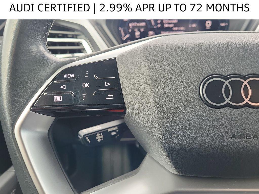 used 2024 Audi Q4 e-tron car, priced at $29,201