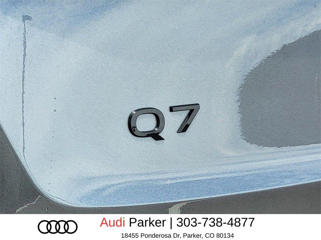 new 2025 Audi Q7 car, priced at $65,848