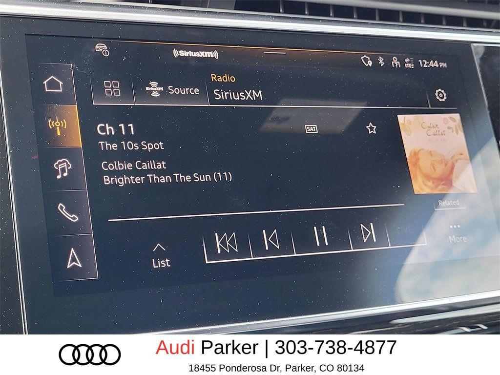 new 2025 Audi Q7 car, priced at $65,848