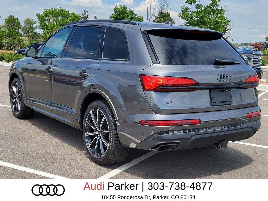 new 2025 Audi Q7 car, priced at $65,848