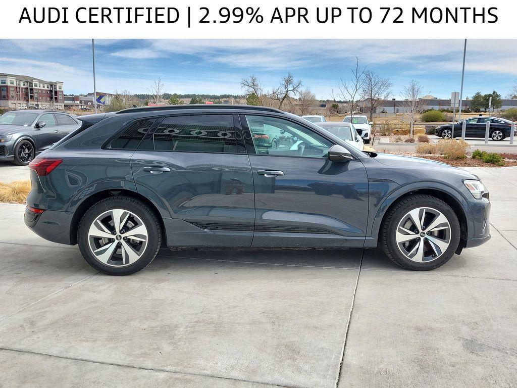 used 2024 Audi Q8 e-tron car, priced at $38,201