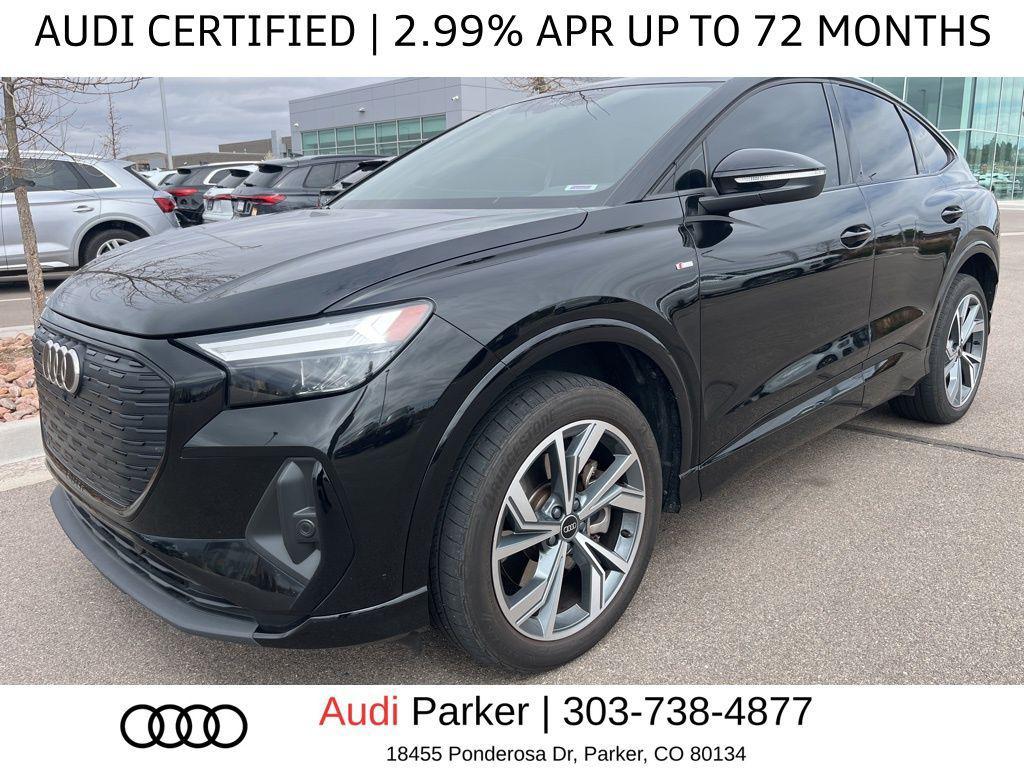 used 2024 Audi Q4 e-tron car, priced at $30,454