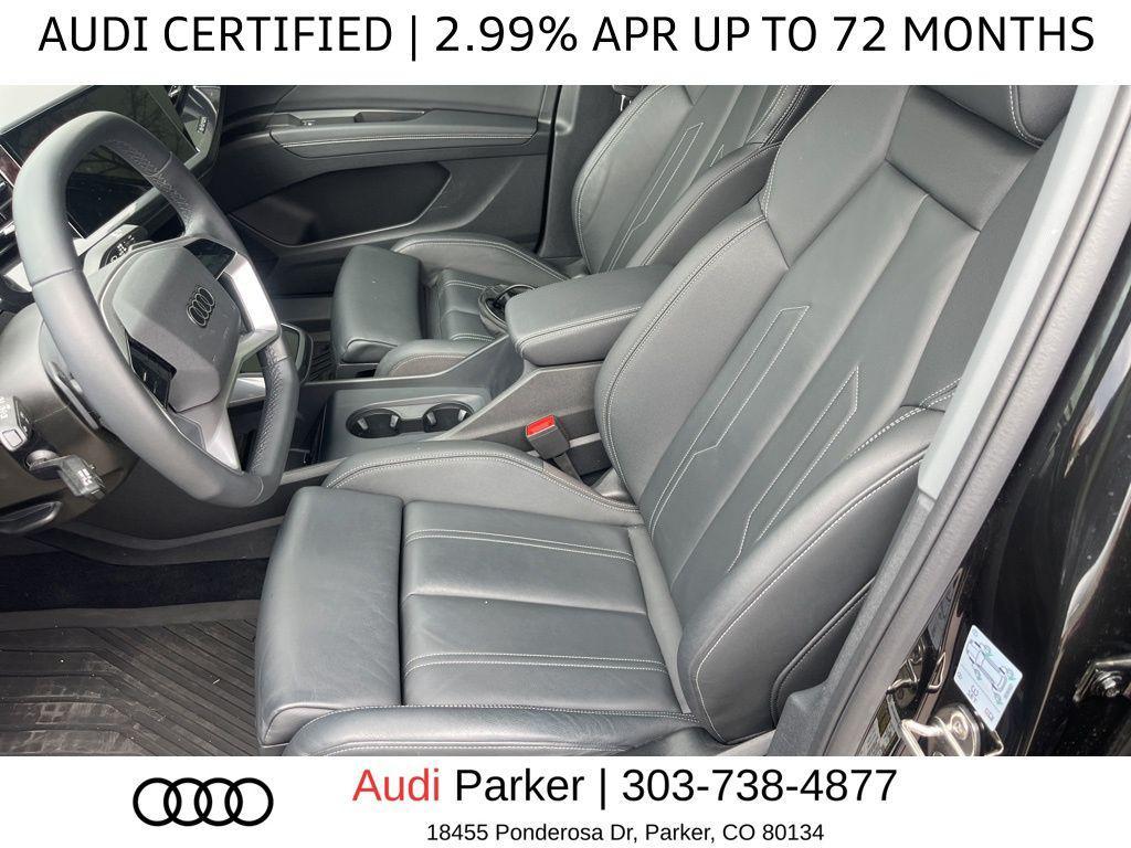 used 2024 Audi Q4 e-tron car, priced at $30,454