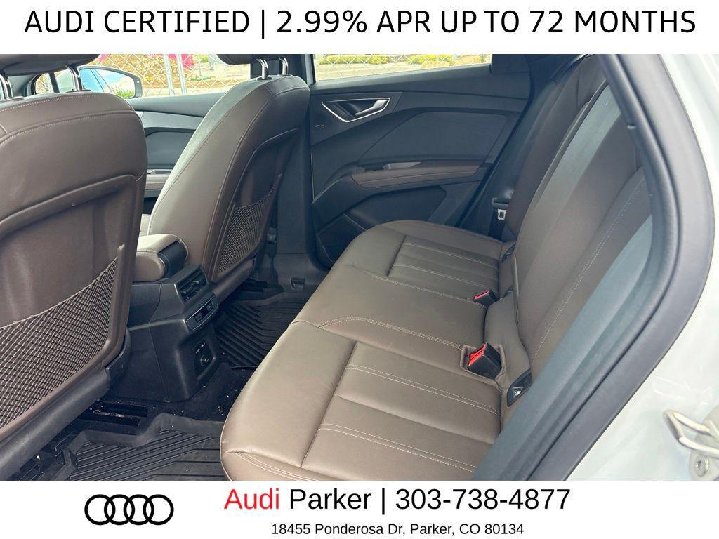 used 2023 Audi Q4 e-tron car, priced at $34,550