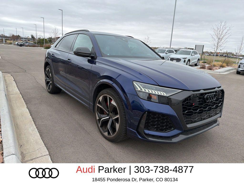 used 2023 Audi RS Q8 car, priced at $95,201