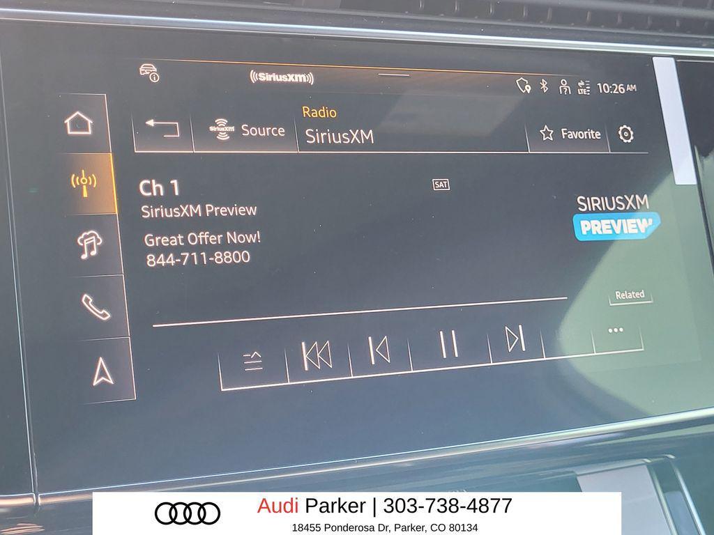 new 2026 Audi Q7 car, priced at $79,005