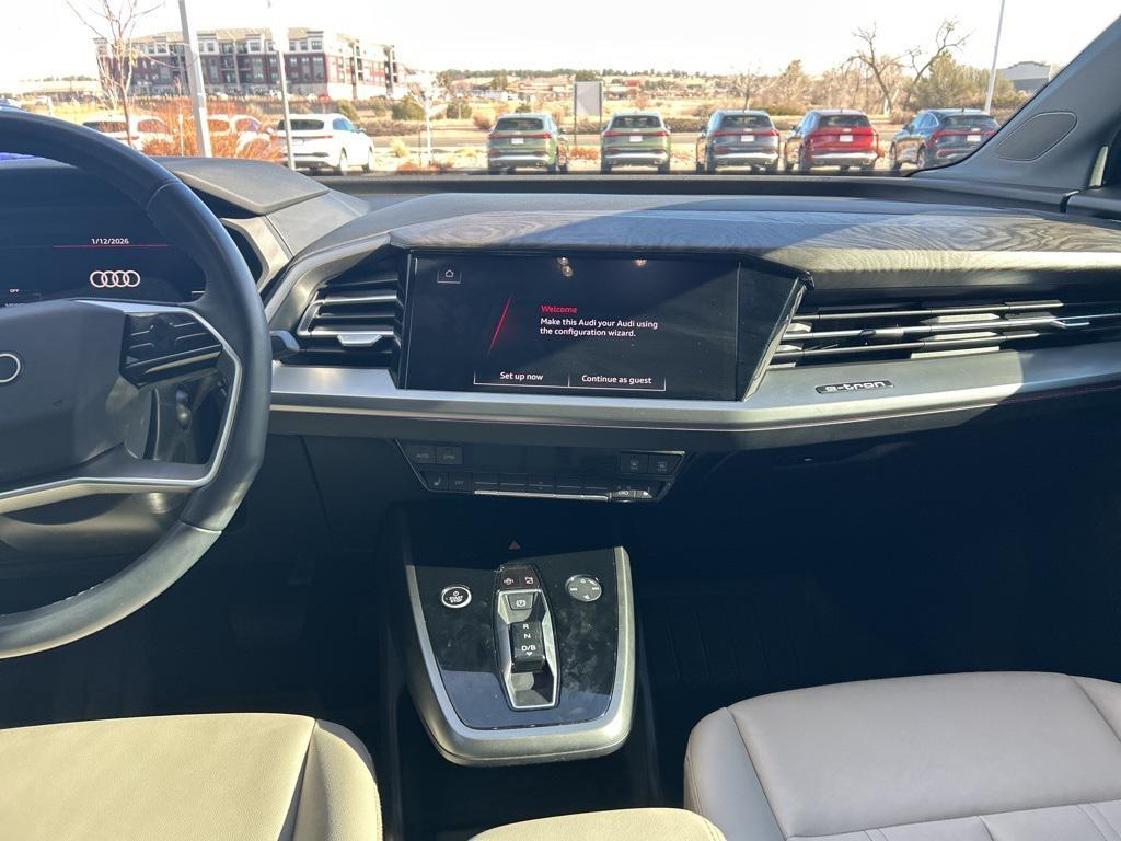 used 2024 Audi Q4 e-tron car, priced at $26,201