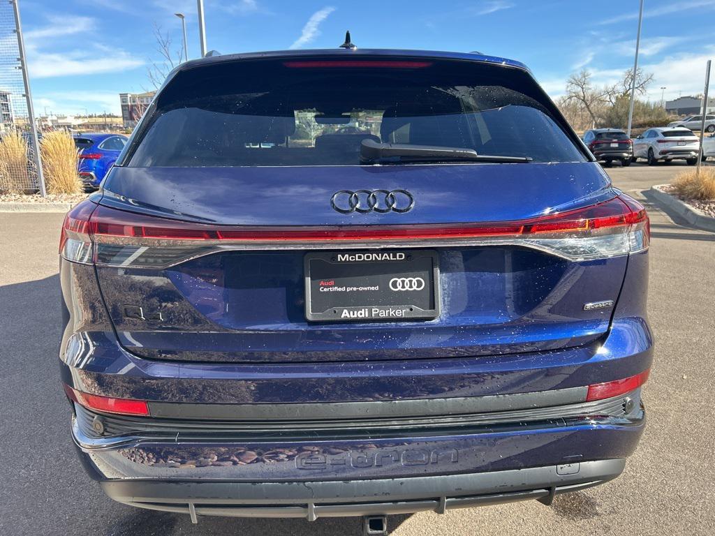 used 2024 Audi Q4 e-tron car, priced at $26,201
