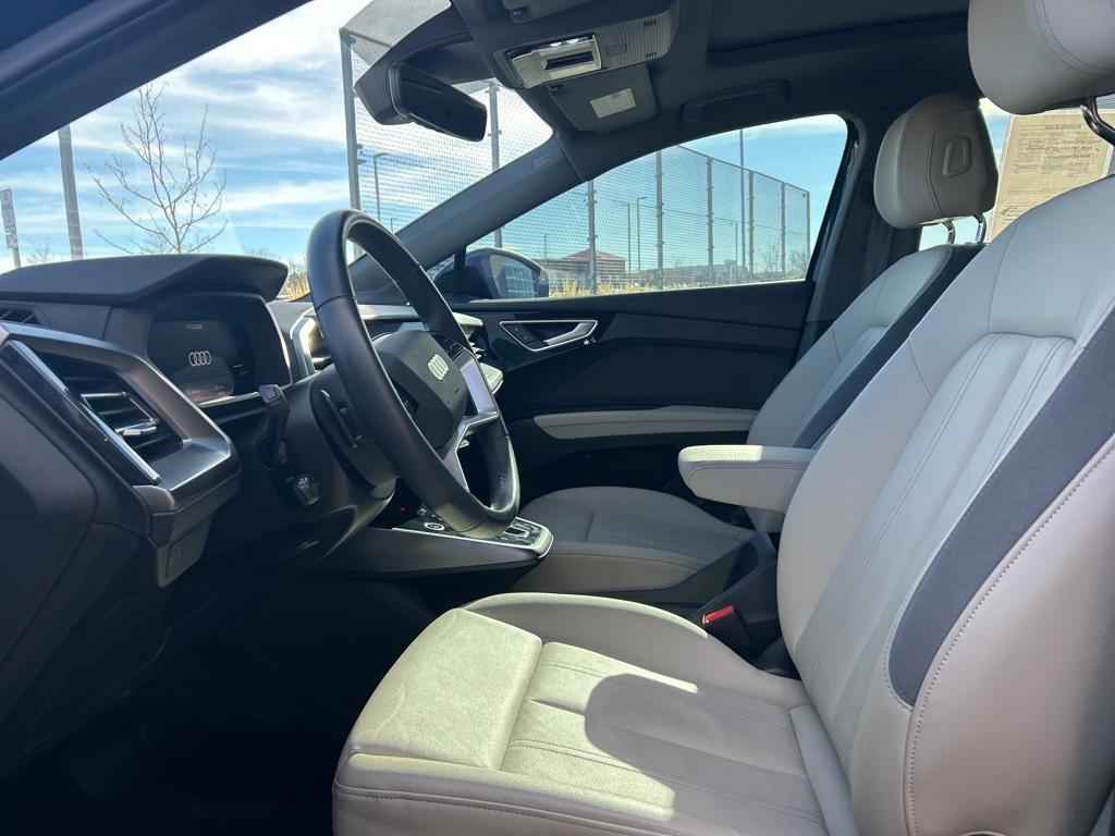 used 2024 Audi Q4 e-tron car, priced at $26,201