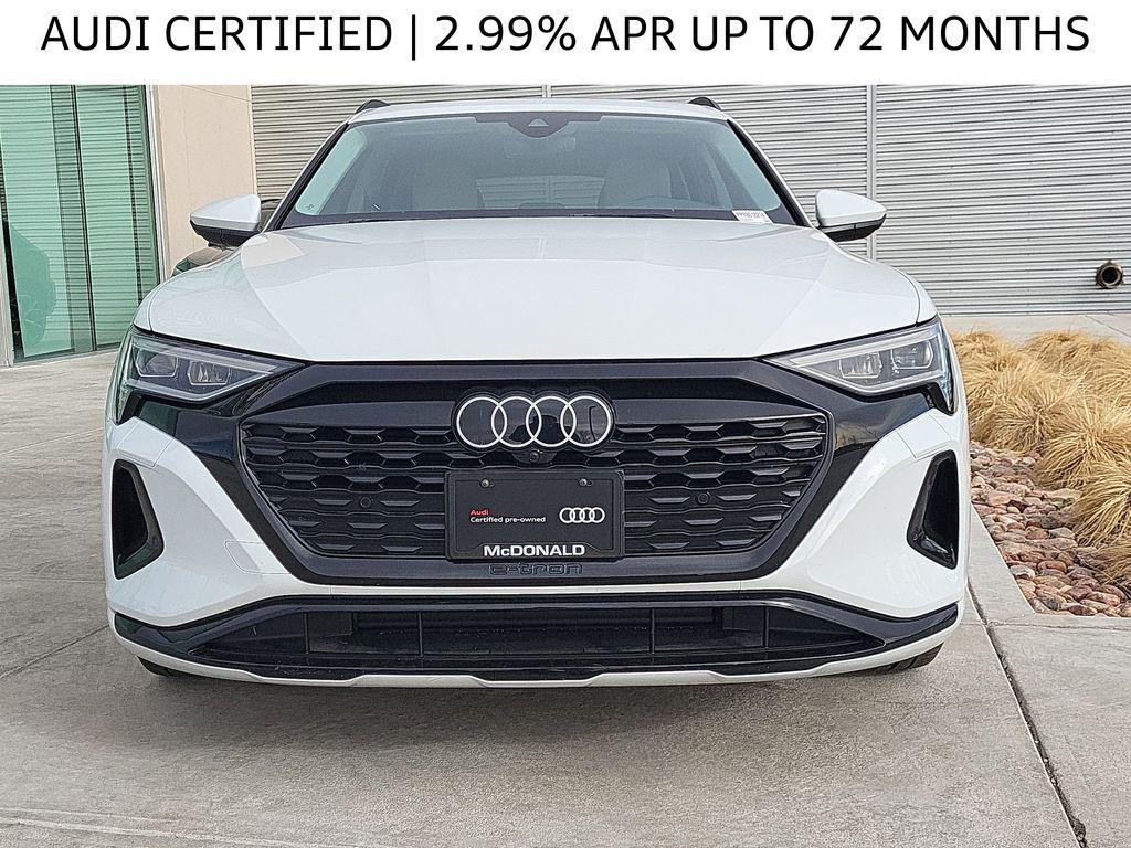 used 2024 Audi Q8 e-tron car, priced at $38,701