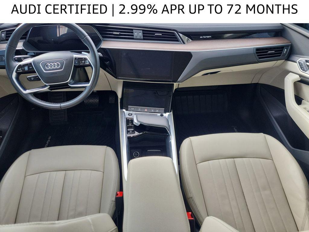 used 2024 Audi Q8 e-tron car, priced at $38,701