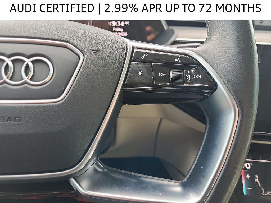 used 2024 Audi Q8 e-tron car, priced at $38,701