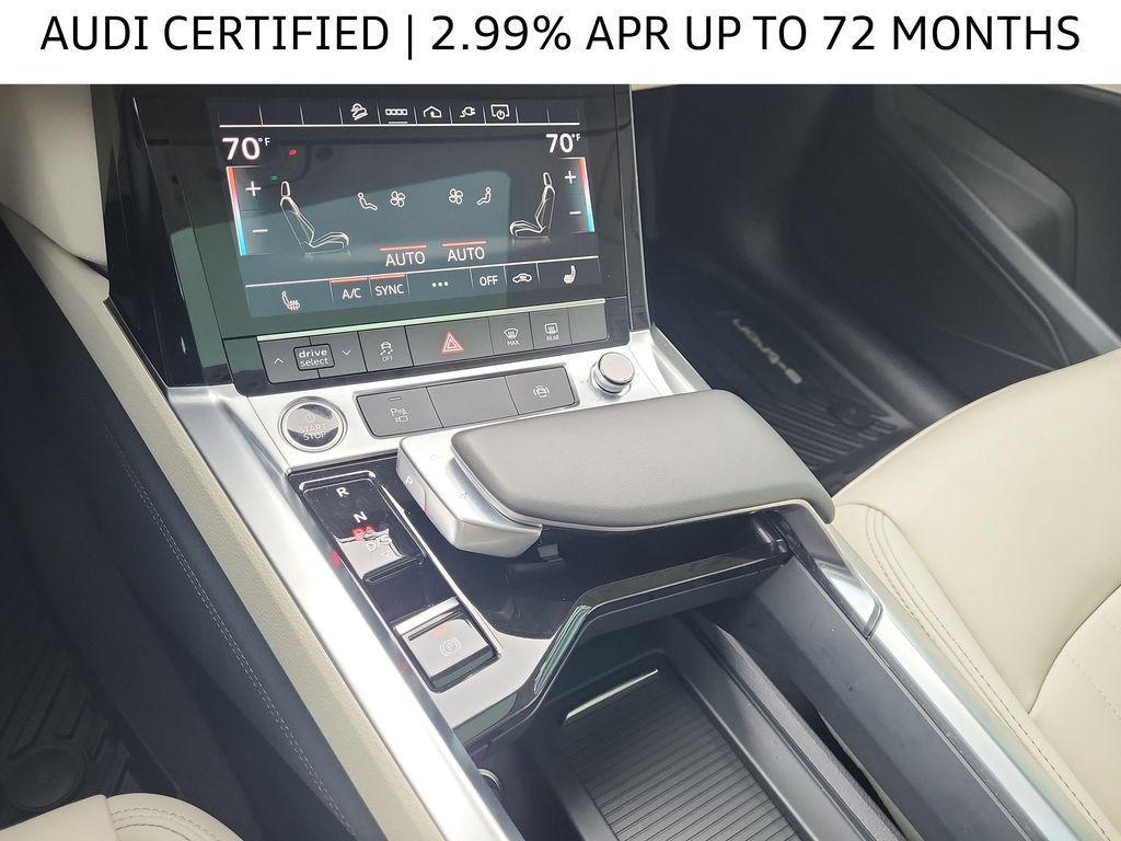 used 2024 Audi Q8 e-tron car, priced at $38,701