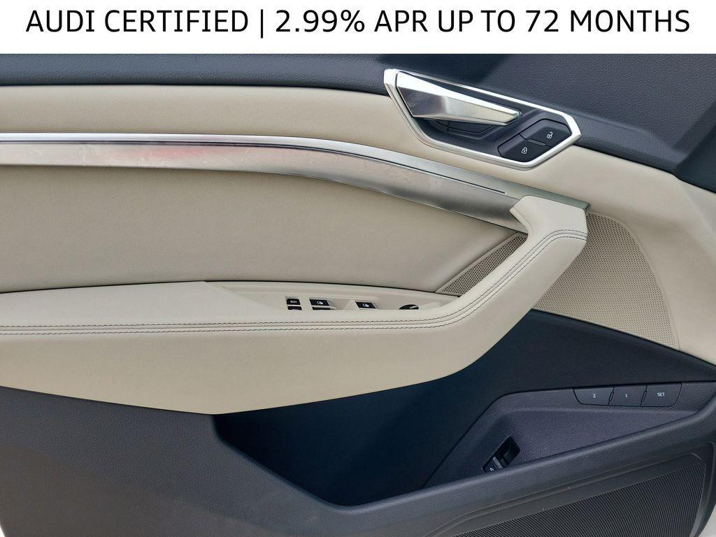 used 2024 Audi Q8 e-tron car, priced at $38,701