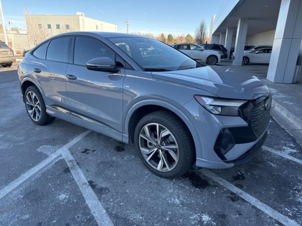 used 2024 Audi Q4 e-tron car, priced at $31,701