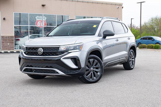 used 2023 Volkswagen Taos car, priced at $20,000