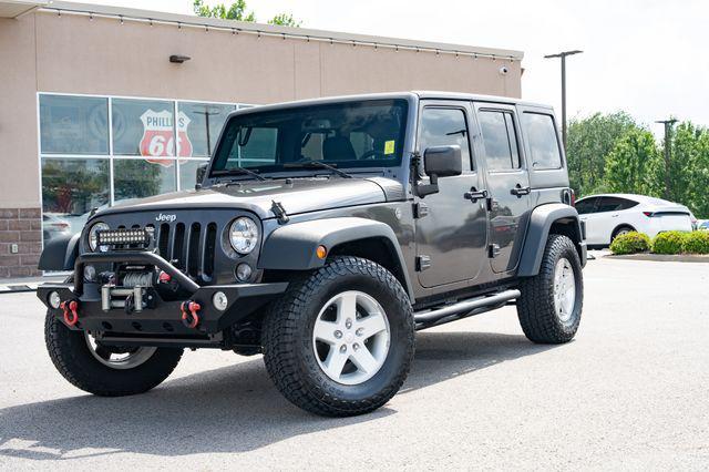 used 2016 Jeep Wrangler Unlimited car, priced at $17,000