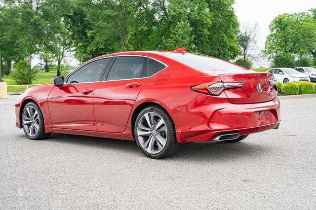 used 2021 Acura TLX car, priced at $29,000