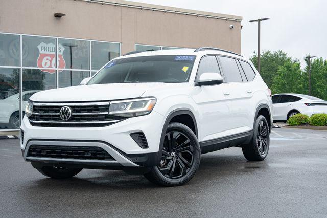 used 2022 Volkswagen Atlas car, priced at $25,129