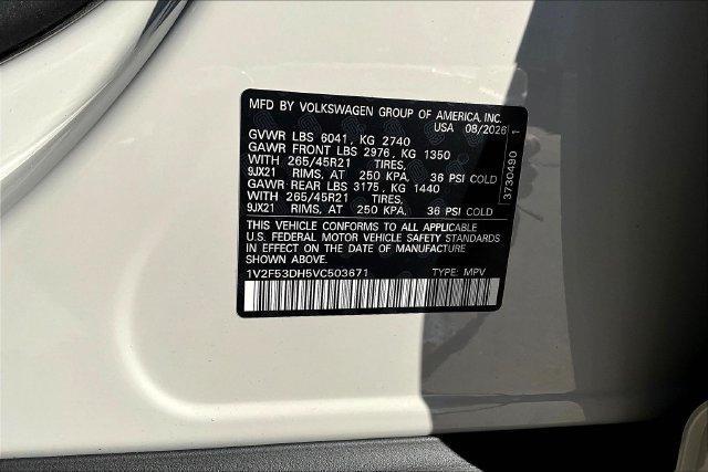 new 2027 Volkswagen Atlas car, priced at $59,203
